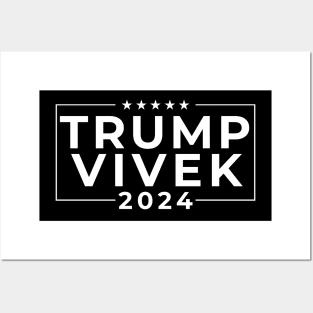 TRUMP VIVEK 2024 Posters and Art